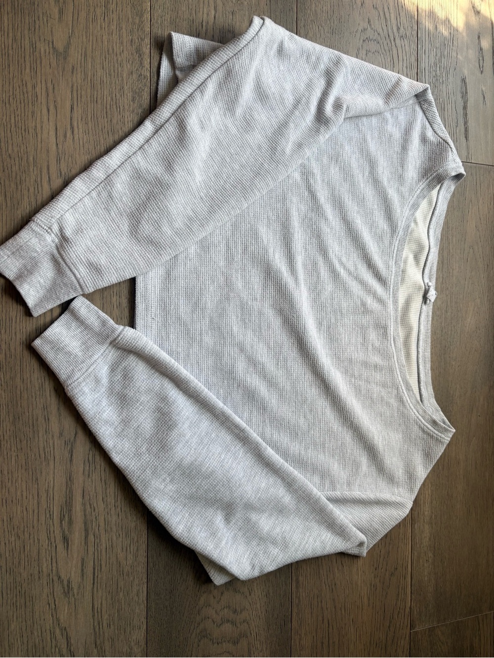 Garage Off-the-Shoulder Sweater - Light Gray